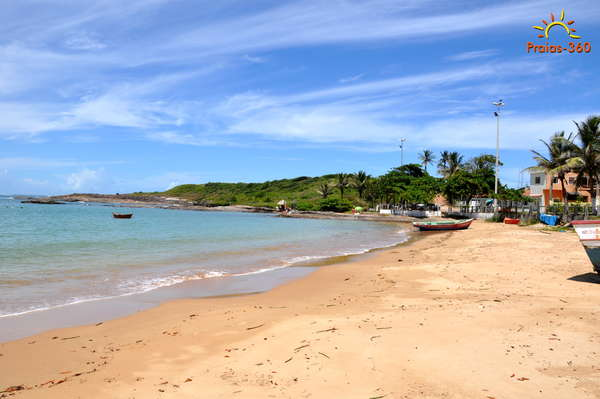 Praia de Guaibura, em Guarapari, Espírito Santo