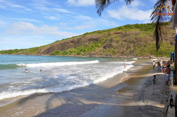 Praia da Cerca, em Guarapari, Espírito Santo
