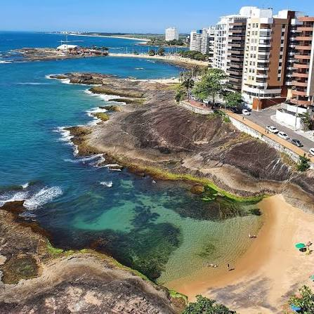 Praia das Virtudes, em Guarapari, Espírito Santo